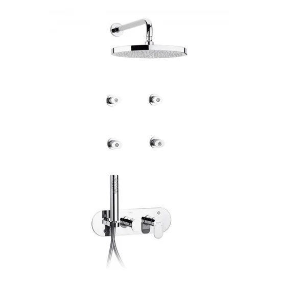 Mitigeur douche encastré avec inverseur Hydromassage SFAX 06CUA04 SOPAL