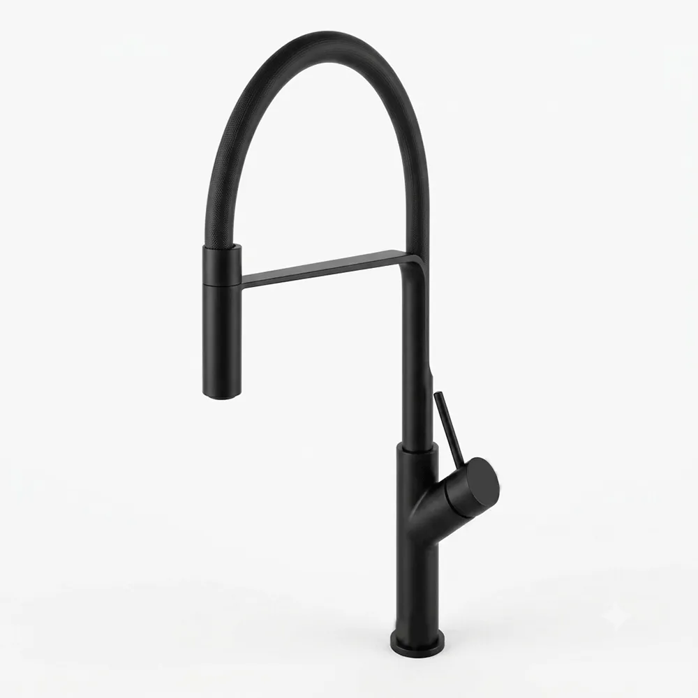 Mitigeur evier silicone noir I 17525BB TEOREMA