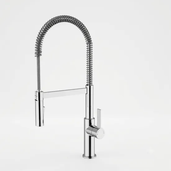Mitigeur évier avec ressort chromé 17814 TEOREMA