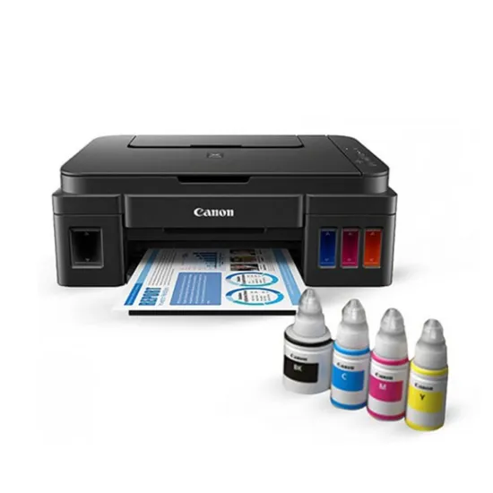 Imprimante CANON Jet D'encre Couleur 3en1 PIXMA G-3410 Wifi Noir