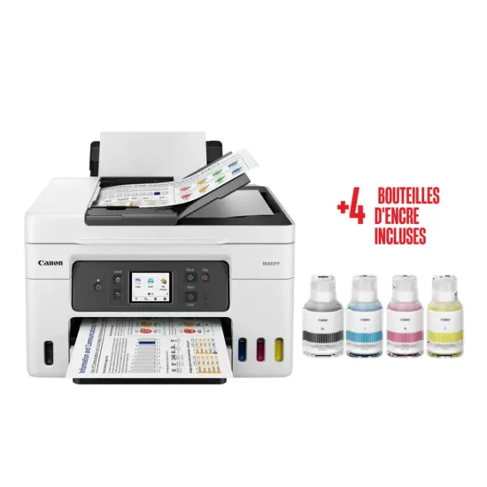 Imprimante CANON Maxify GX4040 MultiFonctions 4en1 Wifi Blanc