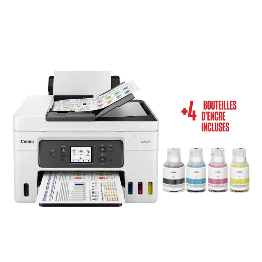 Imprimante CANON Maxify GX4040 MultiFonctions 4en1 Wifi Blanc