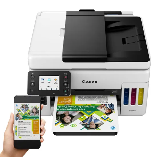 Imprimante CANON Maxify GX6040 3en1 Couleur Wifi Blanc