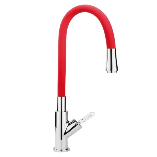 Mitigeur évier bec rouge NABEUL 06DDA07 SOPAL