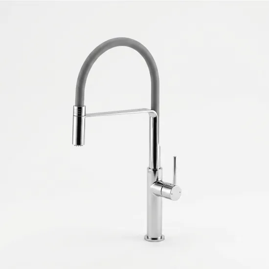 Mitigeur évier silicone noire 1752311 TEOREMA