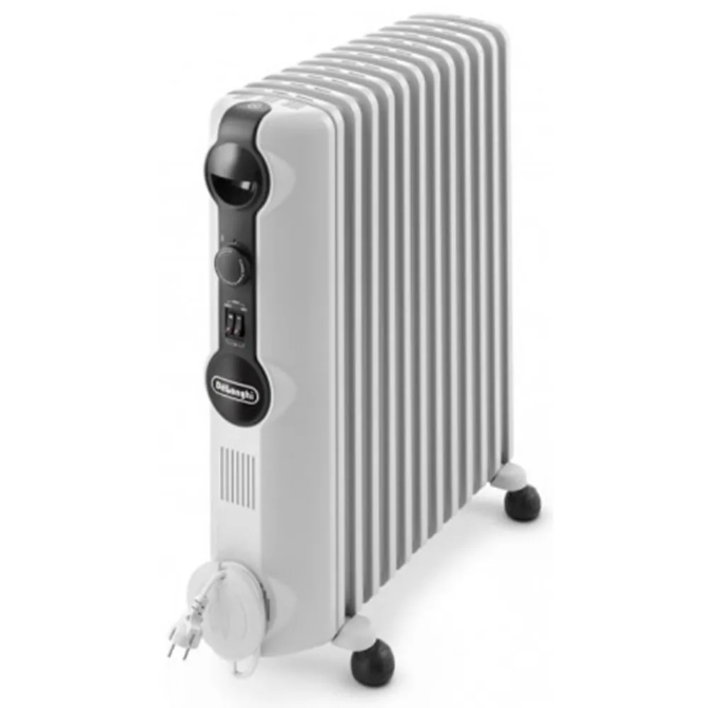 Radiateur Bain d'Huile DELONGHI 12 Éléments TRRS1225 Blanc