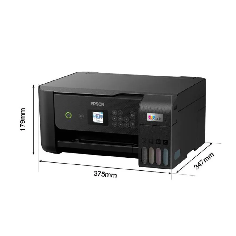 Imprimante EPSON Ecotank Jet d'encre L3260 3en1 Couleur Wifi Noir