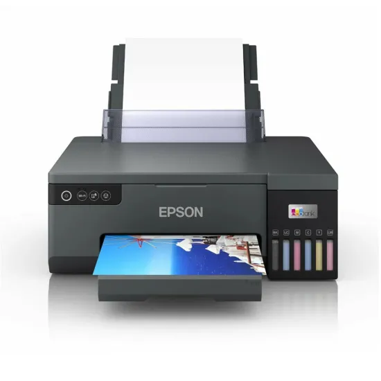 Imprimante EPSON Ecotank L8050 Jet d'encre Couleur MonoFonction Wi-Fi Noir