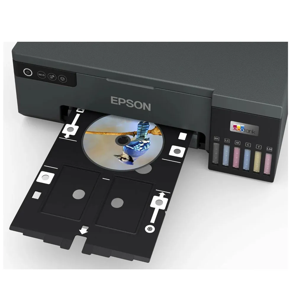 Imprimante EPSON Ecotank L8050 Jet d'encre Couleur MonoFonction Wi-Fi Noir