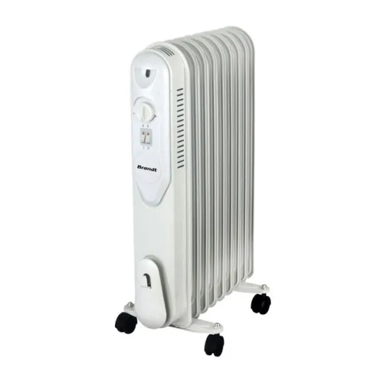 Radiateur Bain d'Huile DELONGHI 2000W 9 Éléments V550920 Blanc