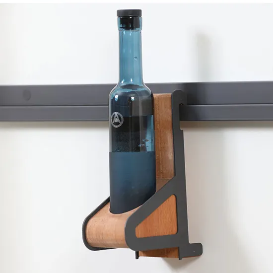 Porte Bouteille Gris QUARTELLO