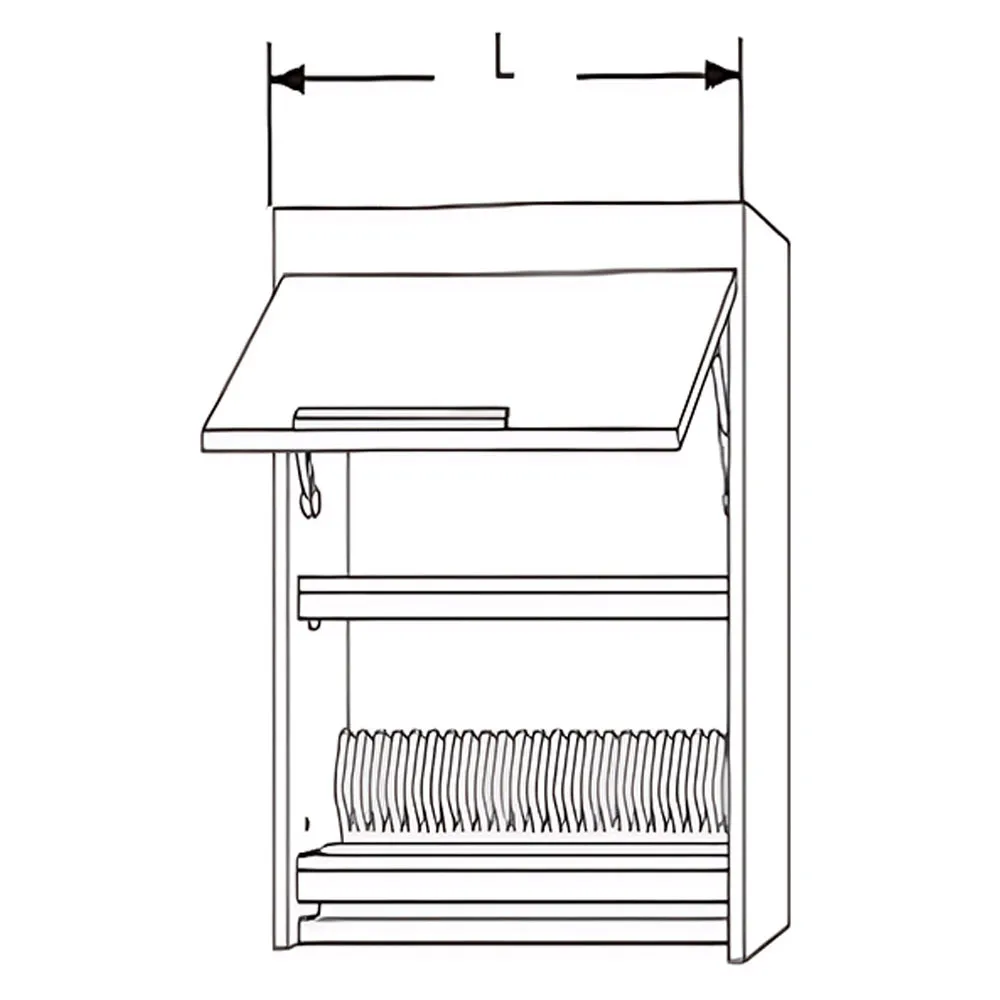 EGOUTTOIR ENCASTRABLE 60 INOX
