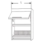 EGOUTTOIR ENCASTRABLE 60 INOX