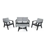 Salon Central Park 4 Places + Table Base