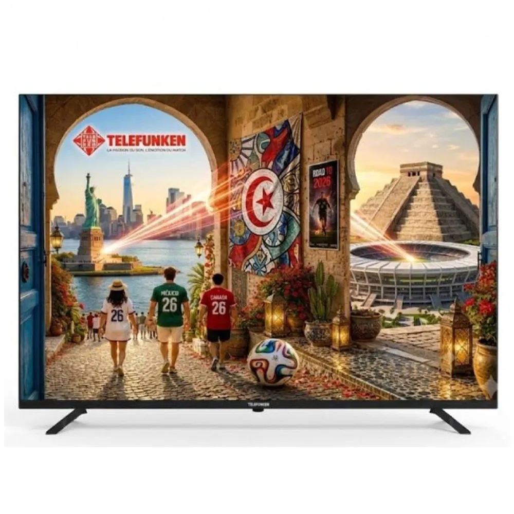 Téléviseur TELEFUNKEN 50'' Led Smart TV 50N1 4k UHD