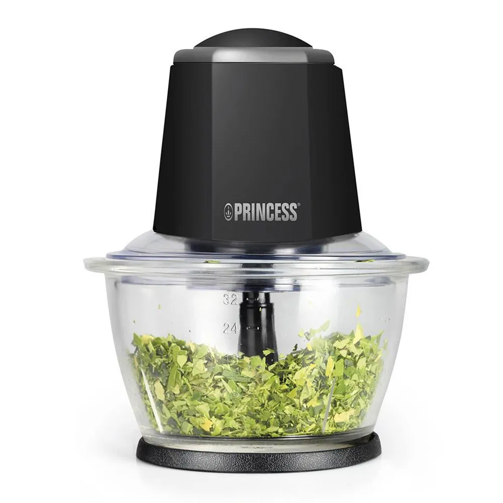 Mini Hachoir PRINCESS Smart Chopper 300W 1L 221010 Noir
