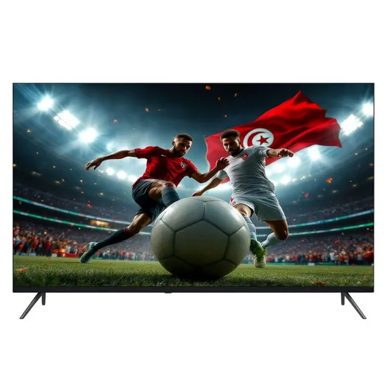 Téléviseur TELEFUNKEN 60" 4K QLED Google Smart Tv G4FN + Récepteur Intégré