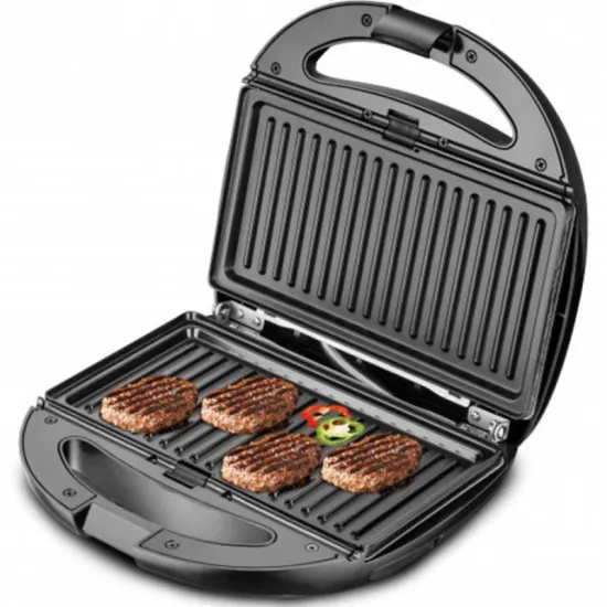 Multi-Grill TECHWOOD 3en1 TGCI-836 800 Watts Inox