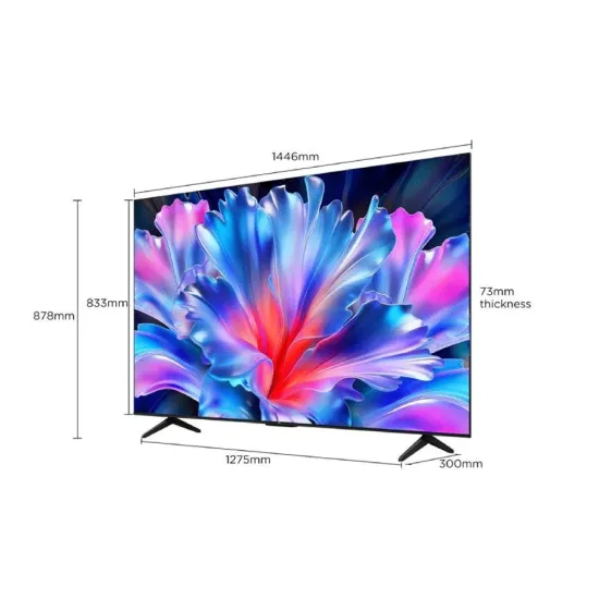 Téléviseur TCL 65'' P6L Smart TV 4K UHD 65P6L Noir