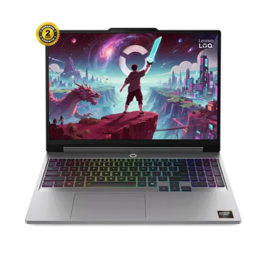 Pc Portable LENOVO LOQ-15AHP11 AMD Ryzen 7 16Go 512Go SSD RTX 5050 8Go Gris Windows