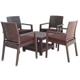 Salon La Marquise 4 places + Table Base