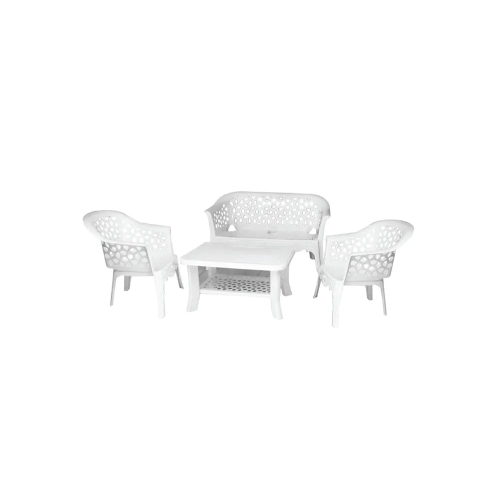 Salon MARRAKECH 4 places avec Table base