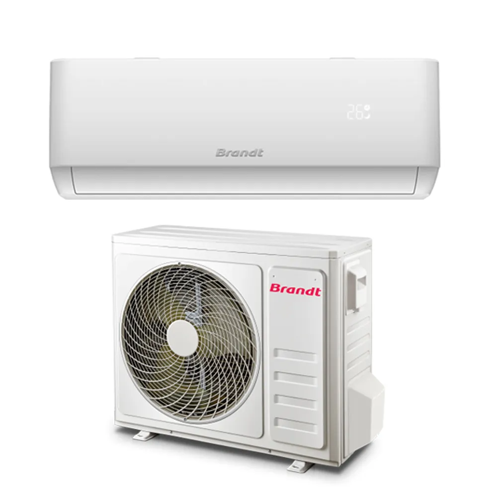 Climatiseur BRANDT 12000BTU Chaud Froid BTS12TOQC Blanc