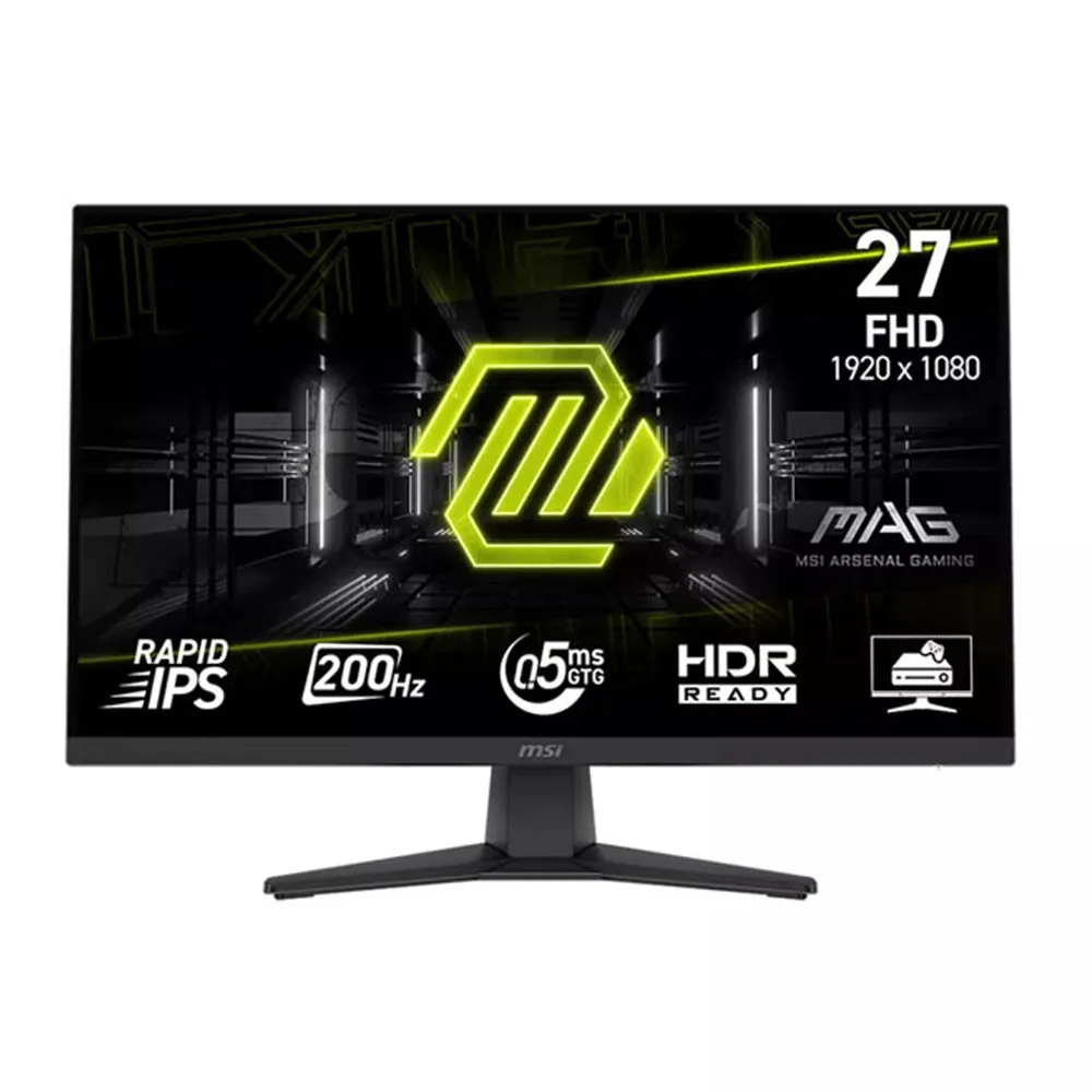 Ecran MSI Gaming MAG 272F 27” Full HD IPS 200Hz Noir