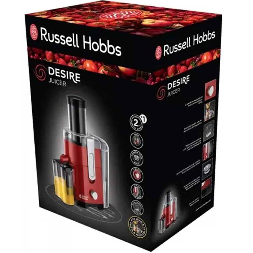 Centrifugeuse RUSSELL HOBBS 550W 24740-56 Rouge