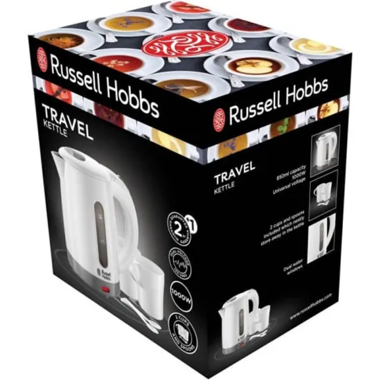 Bouilloire RUSSELL HOBBS 1000W 23840-70 Blanc