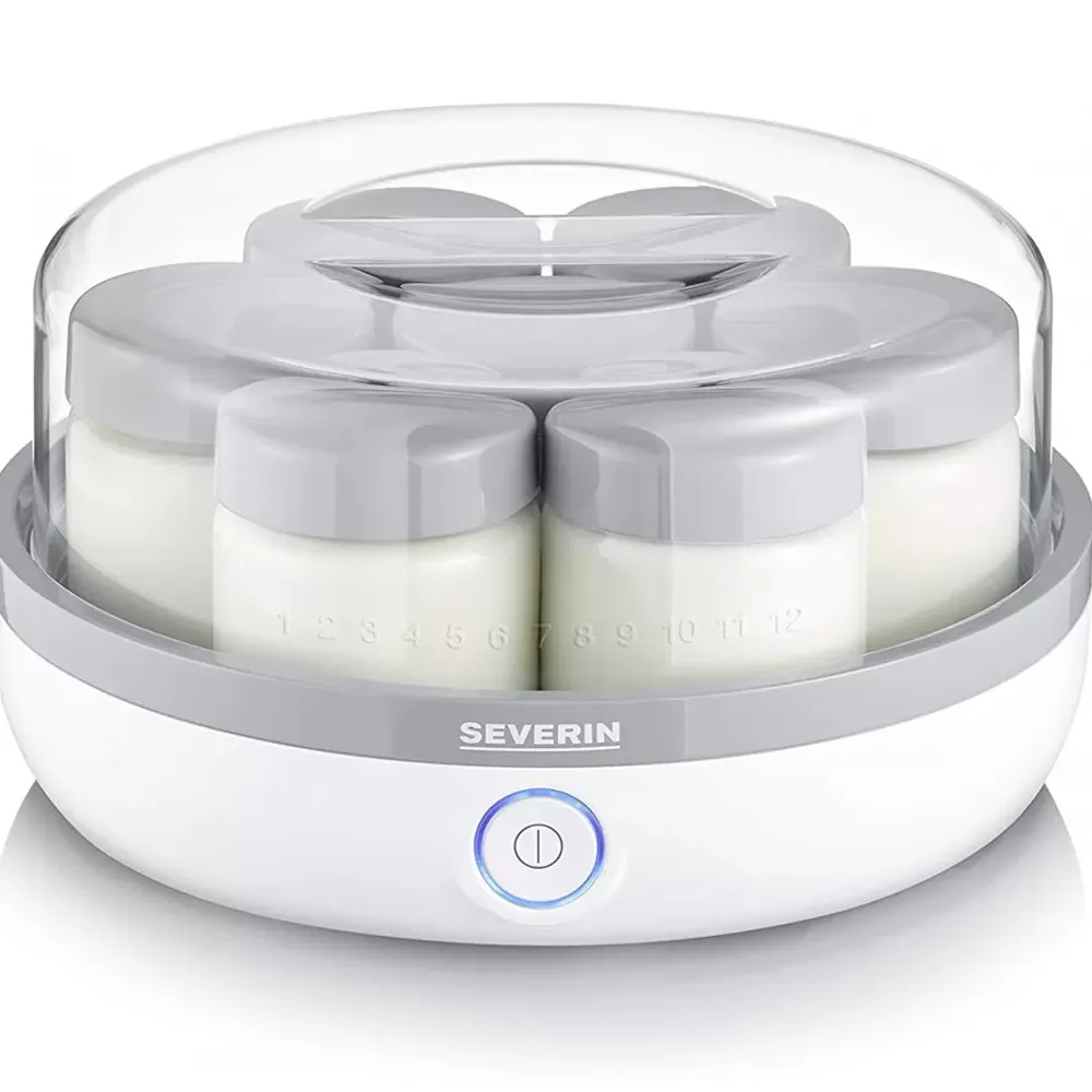 Yaourtière SEVERIN 13W 7 Pots JG3518 Gris