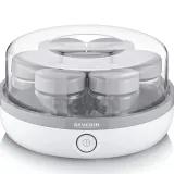 Yaourtière SEVERIN 13W 7 Pots JG3518 Gris