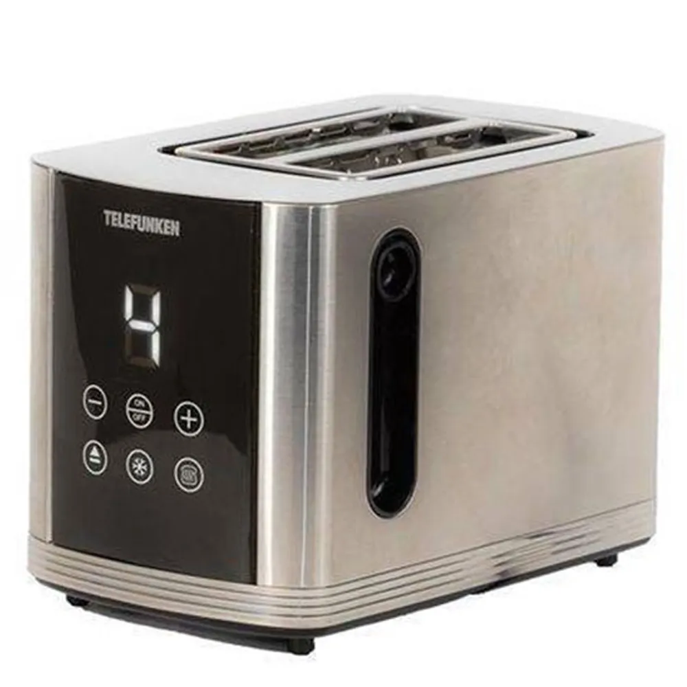 Grille Pain Digital TELEFUNKEN TFK-GPD1 800 watts Noir