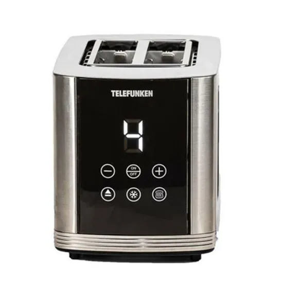 Grille Pain Digital TELEFUNKEN TFK-GPD1 800 watts Noir