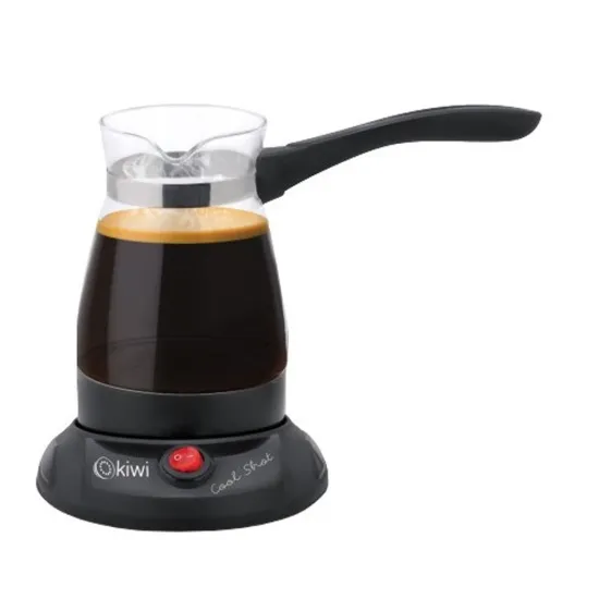 Cafetière Eléctrique Turc en verre KIWI 800W KCM-7514 Noir