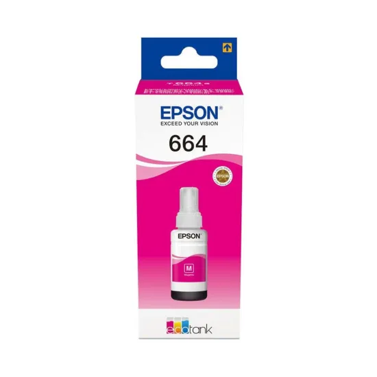 Bouteille d'encre Original EPSON 664 Magenta C13T66434A