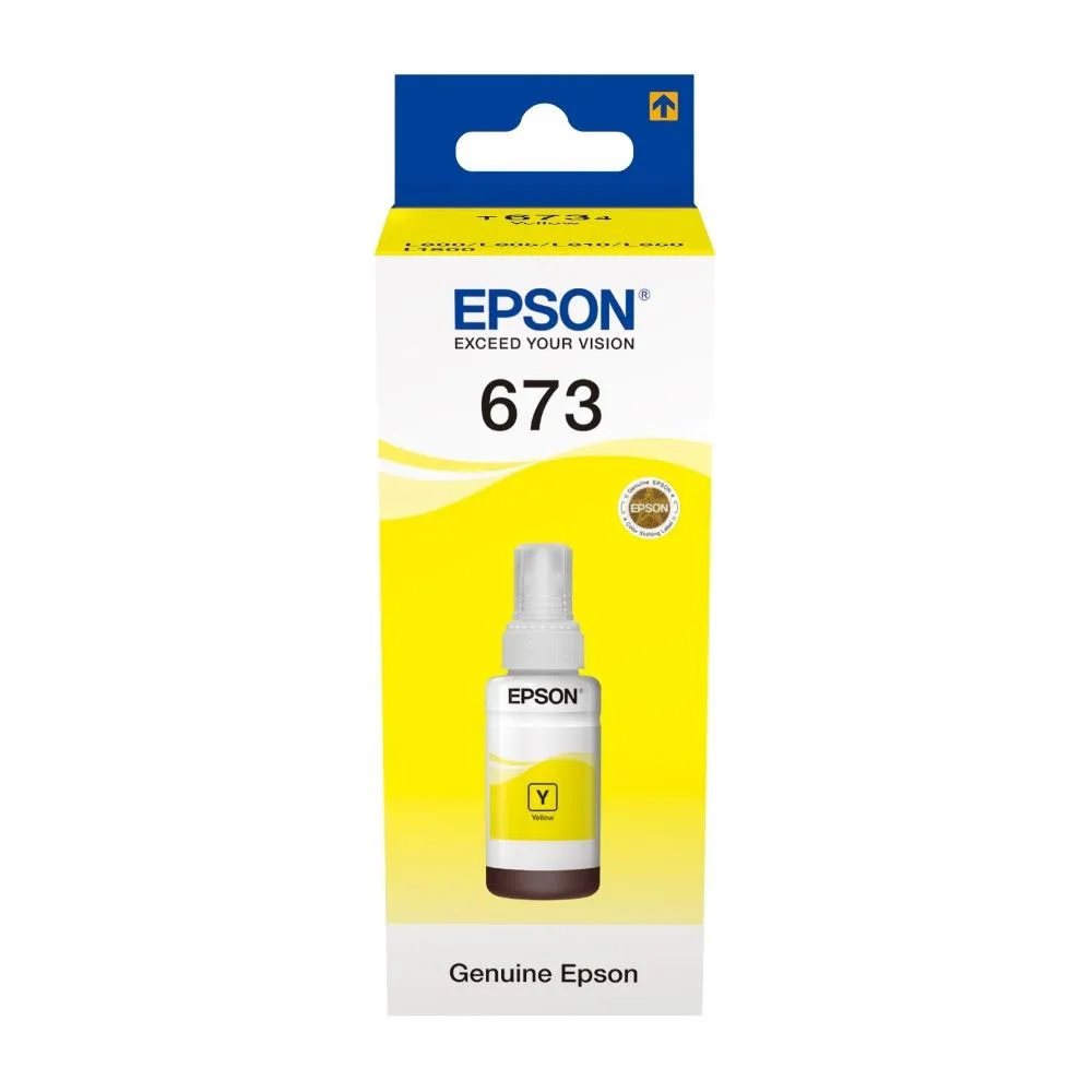 Bouteille D'encre Original EPSON Yellow C13T66444A