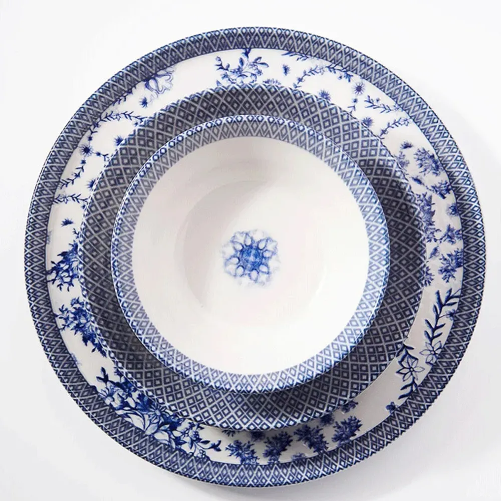 Service à Table de 24 Pièces KORKMAZ Iona A8345 Bleu