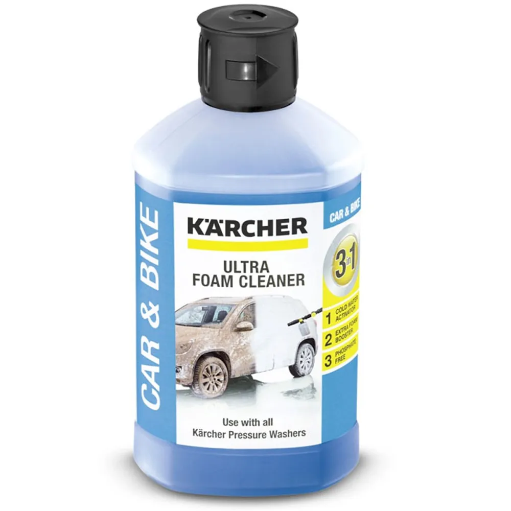 Nettoyeur mousse KARCHER ultra 1 Litre 3 en 1 6.295-743.0