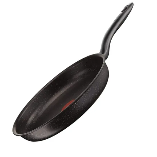 Poêle TVS Mineral 24 cm + Thermospot TVAL33130 Noir