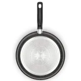 Poêle TVS Mineral 24 cm + Thermospot TVAL33130 Noir