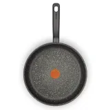 Poêle TVS Mineral 24 cm + Thermospot TVAL33130 Noir