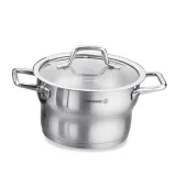 Batterie de Cuisine KORKMAZ Estima A1957 8 Pièces Inox