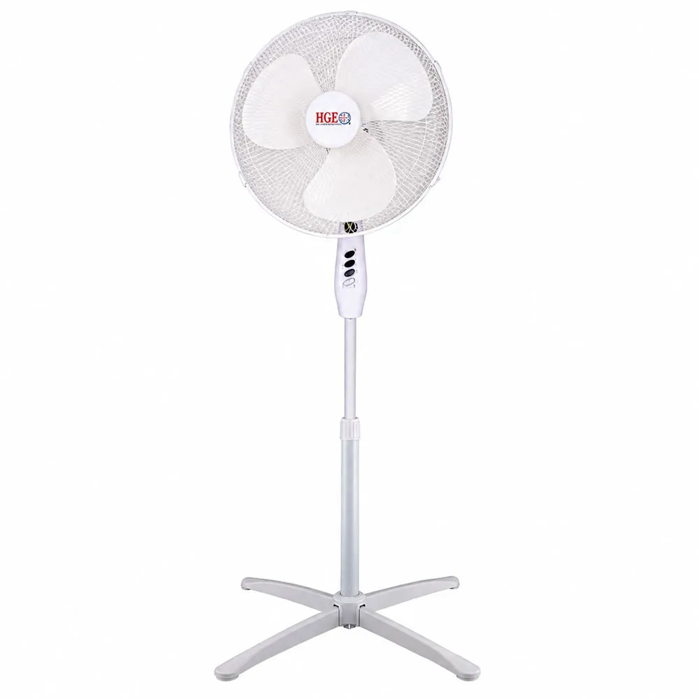 Ventilateur Sur Pied + Télécommande Blanc