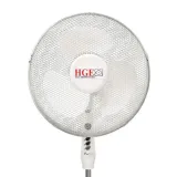 Ventilateur Sur Pied + Télécommande Blanc