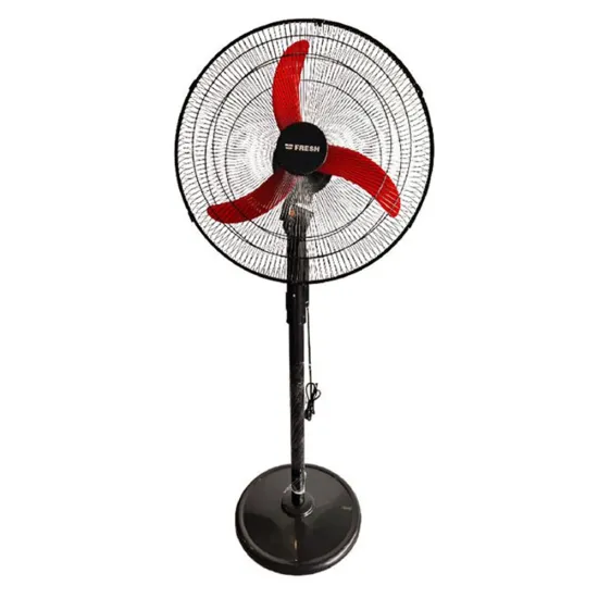 Ventilateur FRESH "20" Noir-Rouge