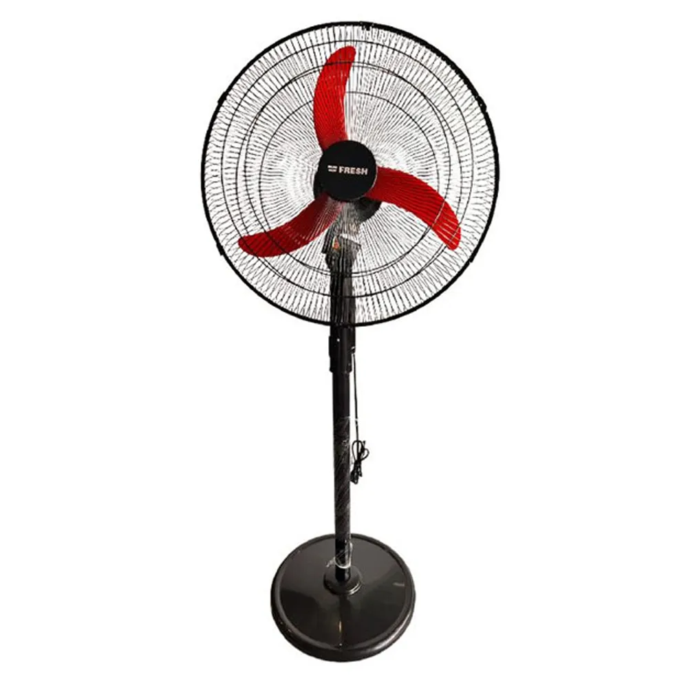 Ventilateur FRESH "20" Noir-Rouge
