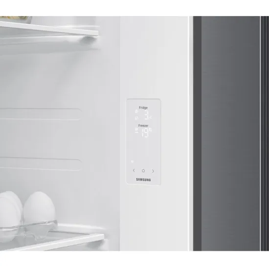 Réfrigérateur SAMSUNG Side By Side RS70F65Q1TMA Inverter 651L NoFrost Silver
