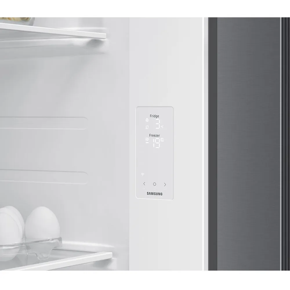 Réfrigérateur SAMSUNG Side By Side RS70F65Q1TMA Inverter 651L NoFrost Silver