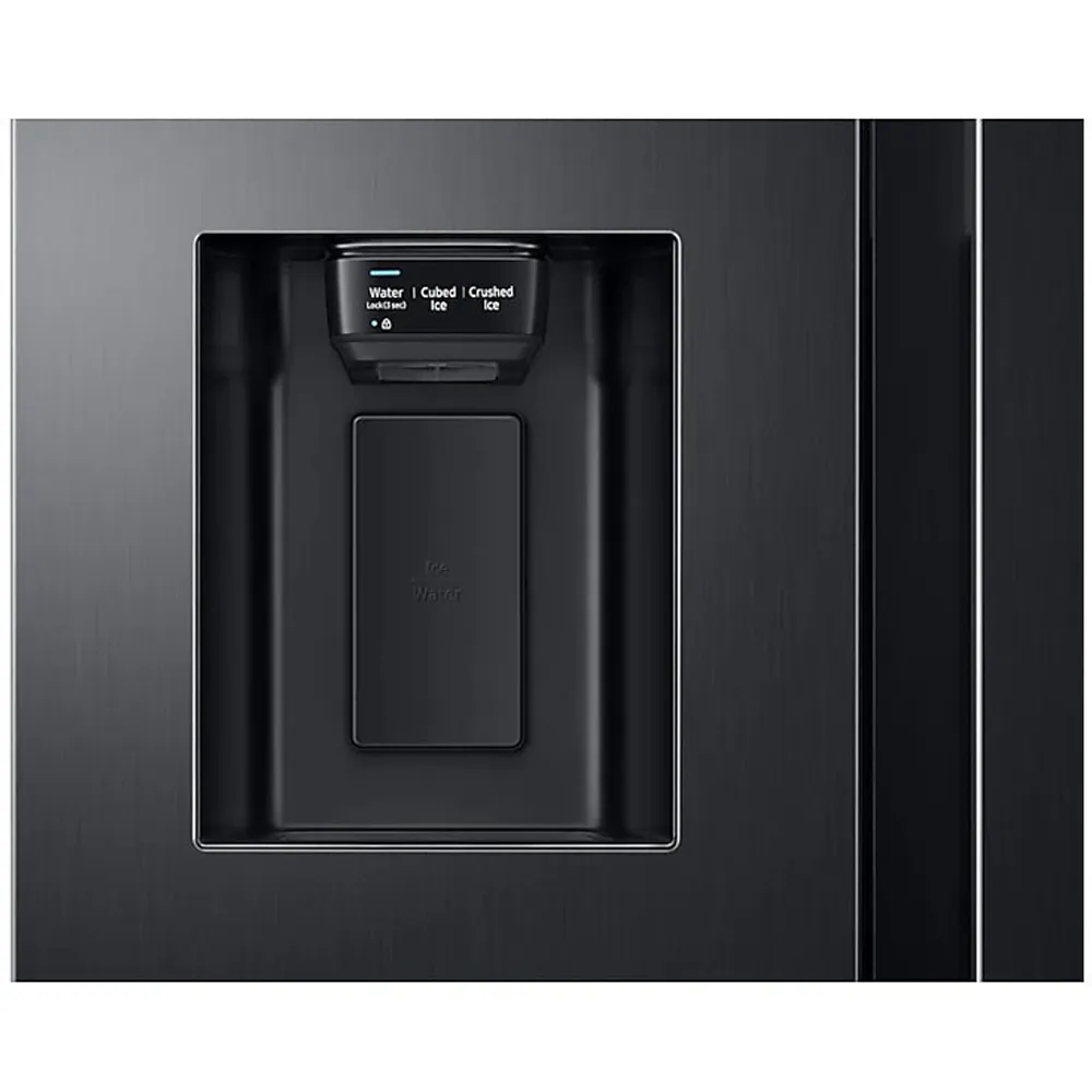 Réfrigérateur SAMSUNG Side By Side 617 Litres Gris Charbon